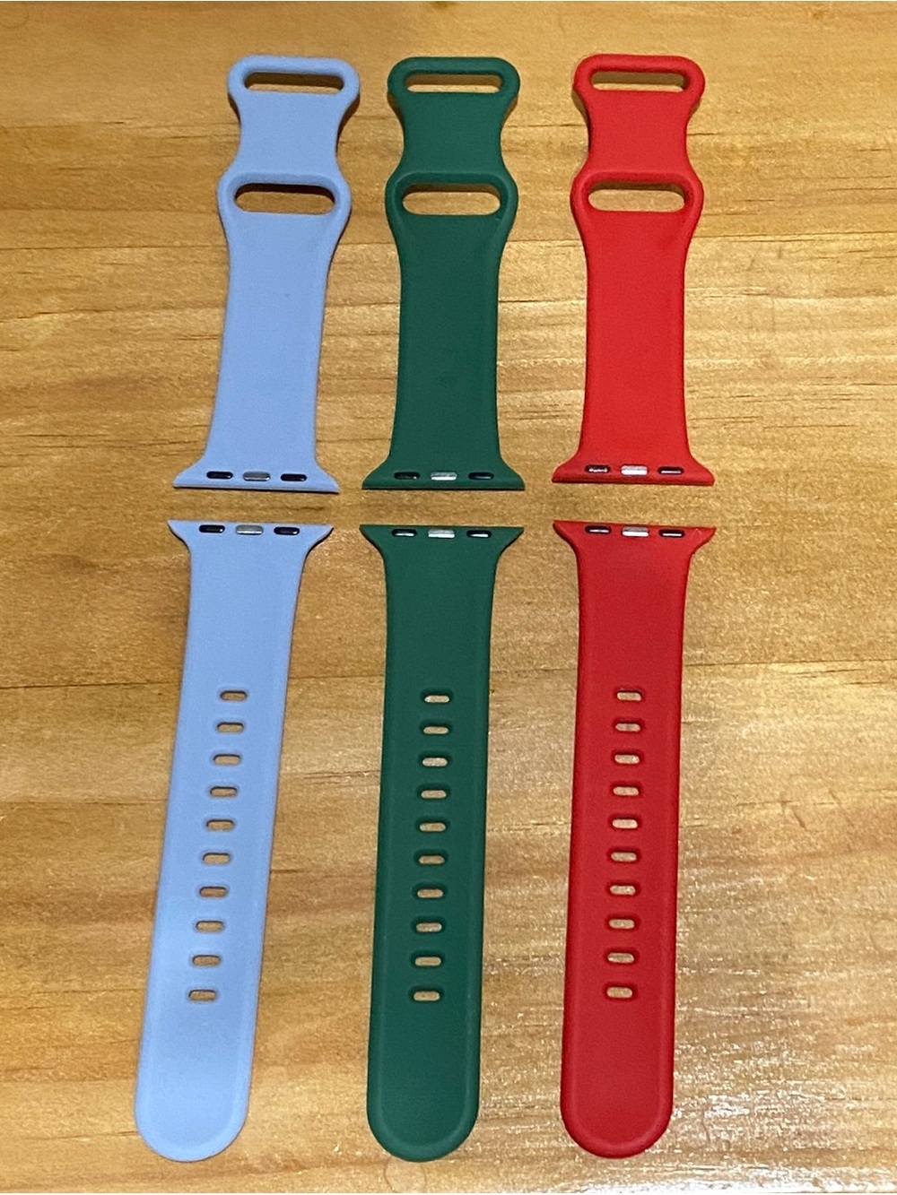 Apple Watch Bands - Light Blue, Green, Red